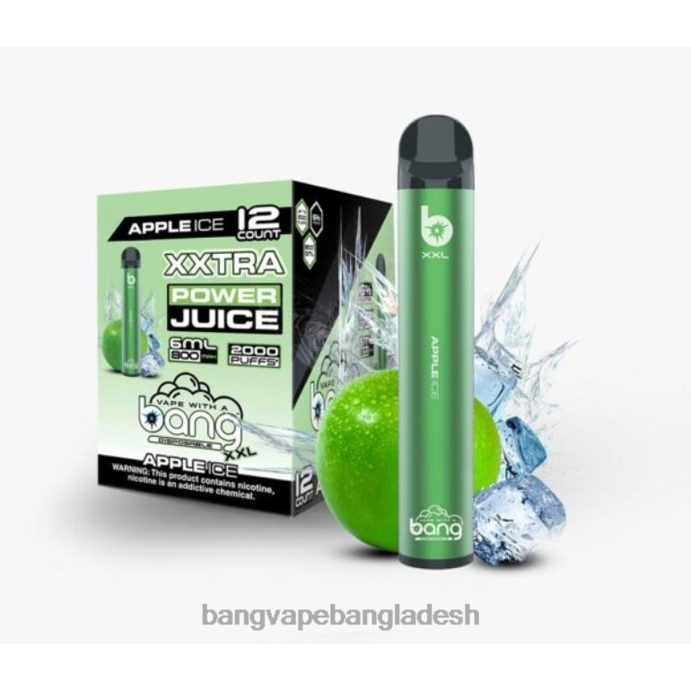 Bape Vape Bangladesh - Bang Vape XXL 2000 পাফ আপেল বরফ PT62P12