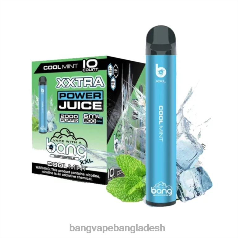 Bape Vape disposable - Bang Vape XXL 2000 পাফ ঠান্ডা মুখোসুগন্ধি PT62P16